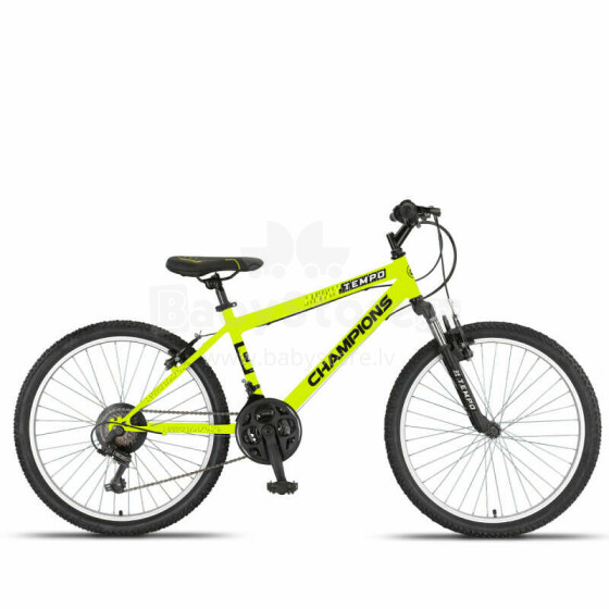 Подростковый велосипед Champions 24 Tempo (TMP.2407) желтый (Размер колес: 24)