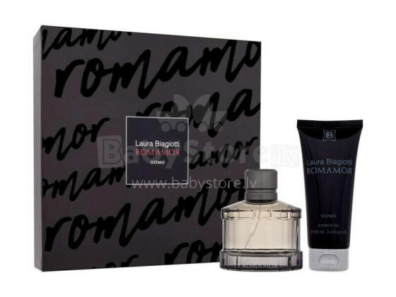 Komplekts Laura Biagiotti  TRomamor Uomo Edt 75 ml + Shower Gel 100 ml