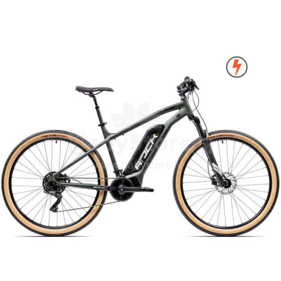 Viriešu elektriskais velosipēds Rock Machine Storm e70-29 (II) Khaki/melns matēts (Rata izmērs: 29 Rāmja izmērs: M)