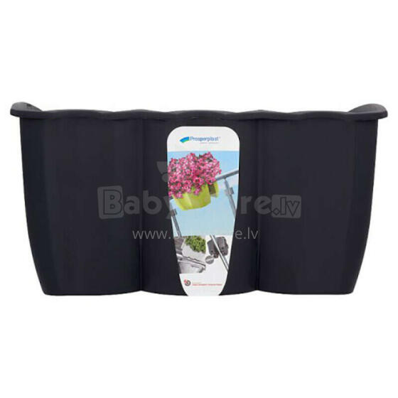 Balkona kaste Crown 20.1x39.3x27.8cm antracīts DCRO400-S433
