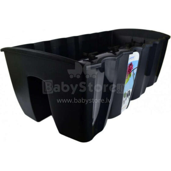 Balkona kaste Crown 20.1x58x27.8cm antracīts DCRO600-S433