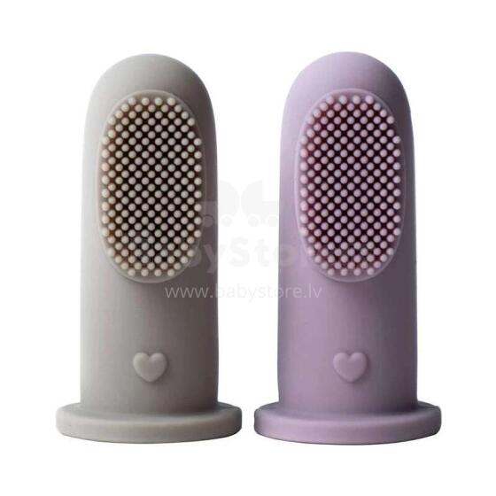 Mushie Toothbrush Art.163948 Shell /Bloom