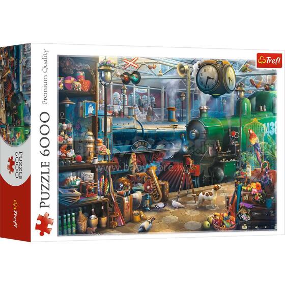 TREFL Puzzle Train station, 6000 pcs