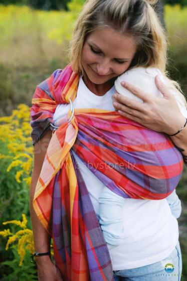 Little Frog Ring Sling Cotton Art.164061 Rhodonite