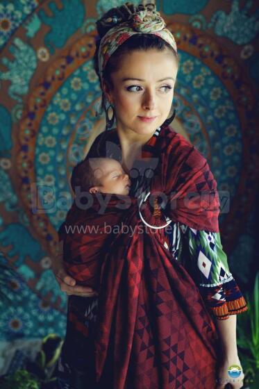 Little Frog Ring Sling Cotton Art.164067 Ruby Illusion