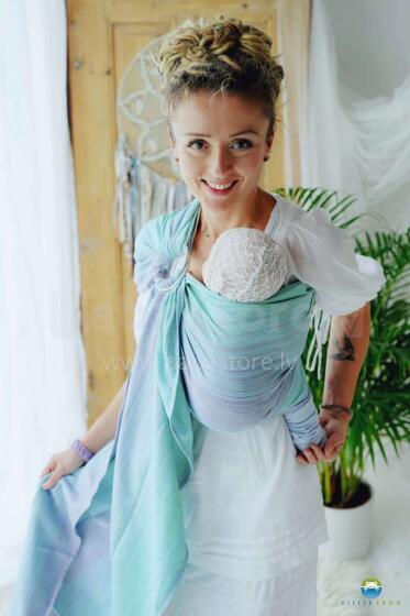 Little Frog Ring Sling Cotton Art.164075 Larimar