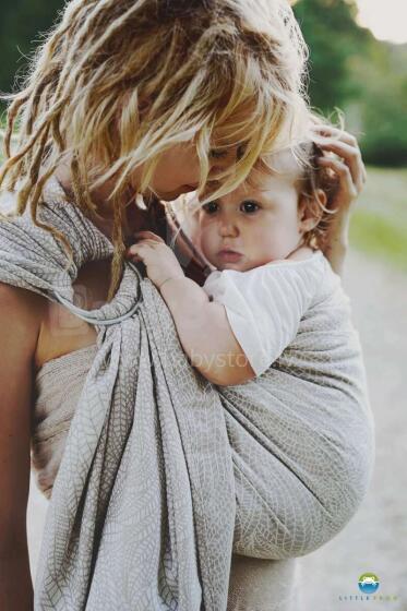 Little Frog Ring Sling Cotton Art.164078 Natural Wildness