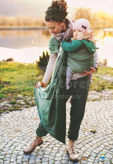 Little Frog Ring Sling Cotton Art.164079 Mossy Cube
