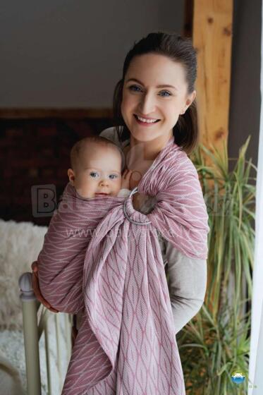 Little Frog Ring Sling Cotton Art.164082 Blushing Flames