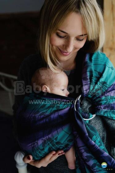 Little Frog Ring Sling Cotton Art.164109 Dark Meadow