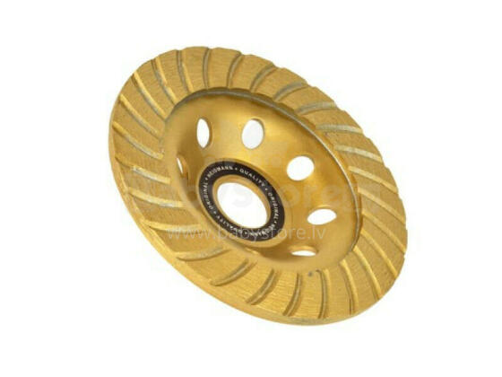 Dimanta disks slīpešanai 125mm Turbo segmenti