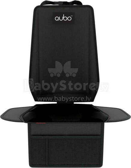 Qubo Isofix Exclusive Eco Leather Seat Protector Art.164162 Extra wide car seat protector from eco leather