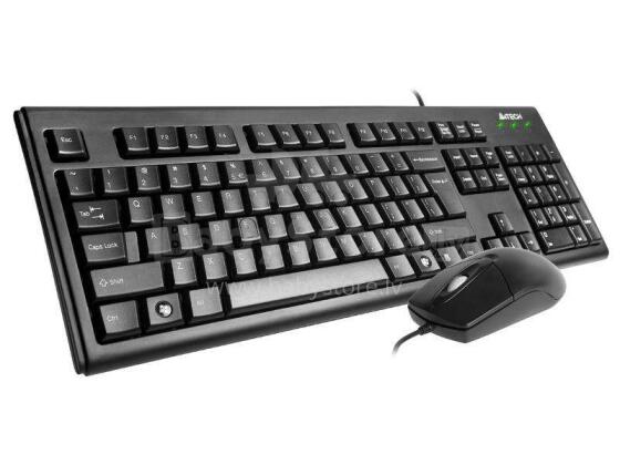 A4Tech 43775 Mouse & Keyboard KRS-8372 Black