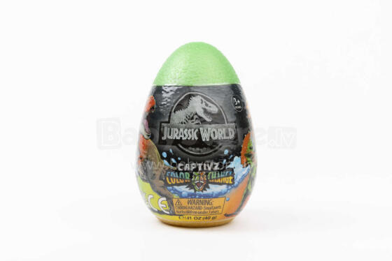 CAPTIVZ slaima ola ar dinozaura figūru Jurassic Color Change, sortiments, 502