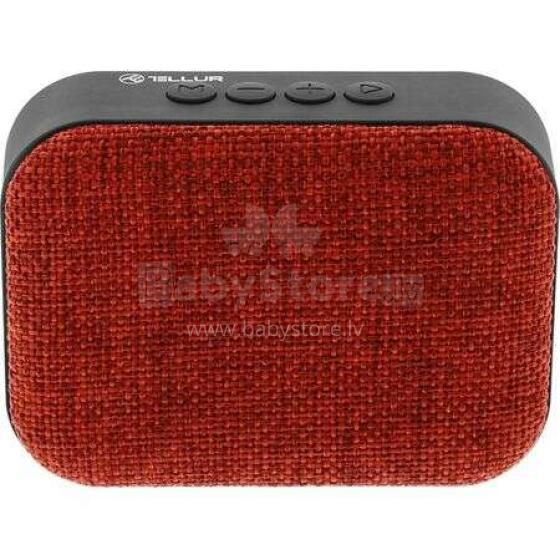 Tellur Bluetooth Speaker Callisto Red