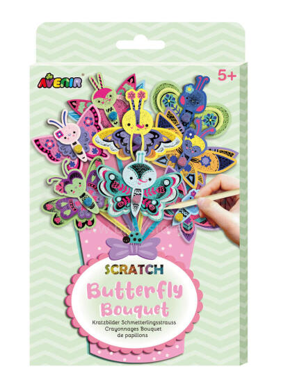 AVENIR Scratch Butterfly Bouquet