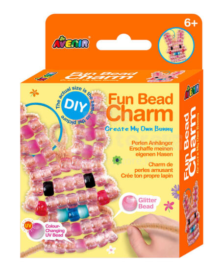 AVENIR Fun Bead Charm-Create My Own Bunny