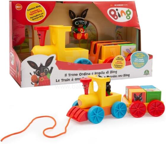Giochi Preziosi Bing Art.165566 Train Educational Game with Numbered Dice Figures Series