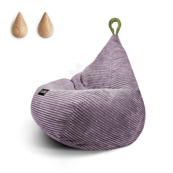 Qubo™ Tiny Drop Art deco Feel Art.165575 Kids ergonomic chair pouf, soft & cute