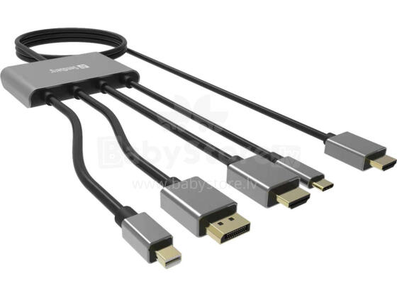 Sandberg 509-21 All-In-1 Display Adapter Hub
