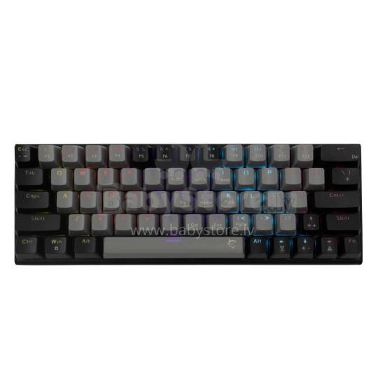 White Shark GK-002711 Wakizashi Grey-Black US Red Switches