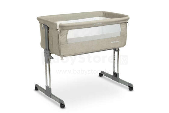 BEDSIDE CRIB SLEEP2GETHER GREY
