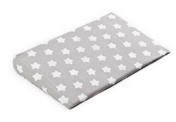 38×60 Wedge Pillowcases – stars grey