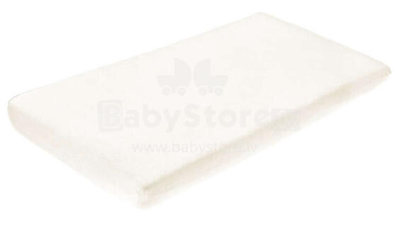 Frotte bed sheet with elastic band – ecru 120x60