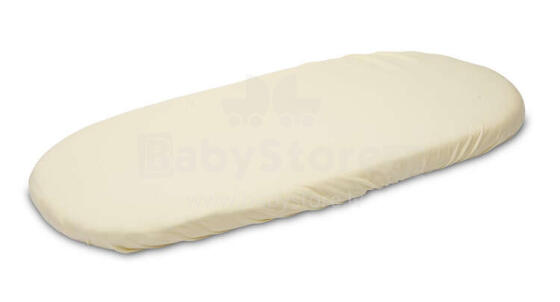 Jersey Pushchair Sheet – cream