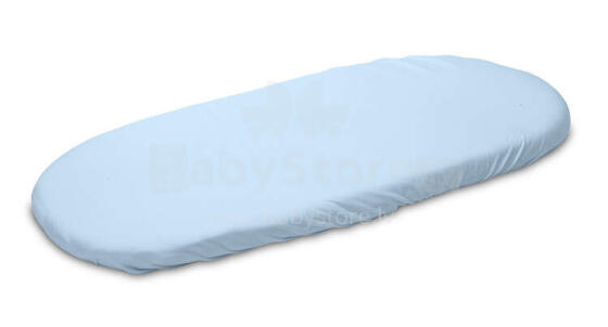 Jersey Pushchair Sheet – blue