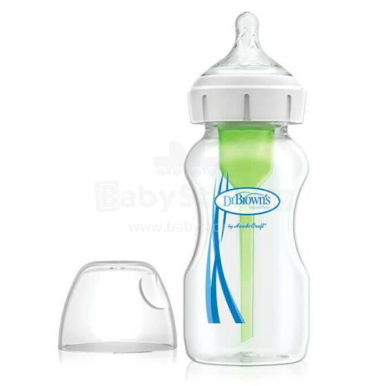 WB91600 9 oz/270 ml PP Wide-Neck Options+ Bottle, 1-Pack