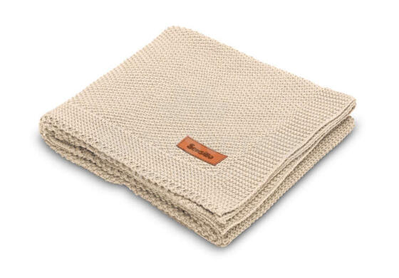 Knitted Blanket – beige