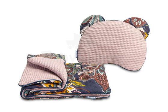 Waffle set – boho dusty rose