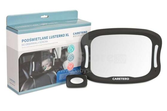 Illuminated XL mirror for child observation