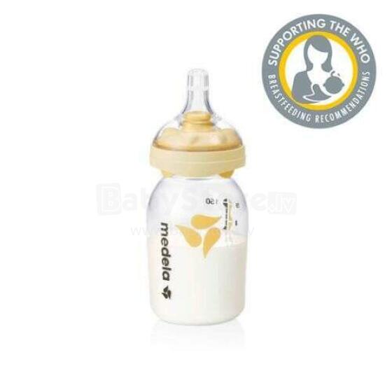 0128  MEDELA CALMA BOTTLE WITH MILK FEEDING DEVICE 150ML