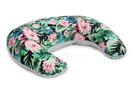 PILLOWCASE FOR FEEDING PILLOW - PINK FLAMINGOS