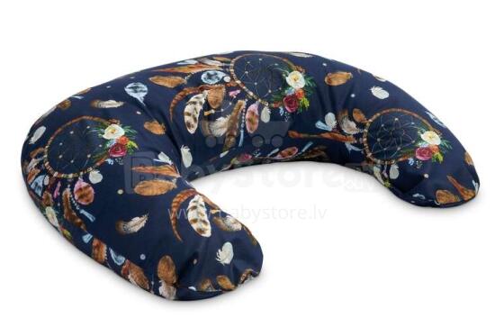 PILLOWCASE FOR FEEDING PILLOW - DREAMCATCHERS NAVY