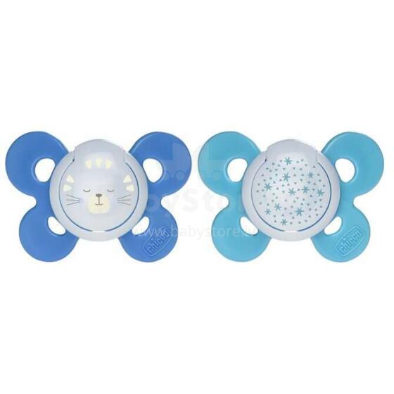 059089 PHYSIO COMFORT teat SILICONE 16-36M 1PCS BLUE