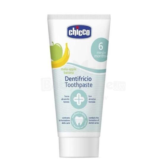 918707 TOOTHPASTE WITH FLUORINE 50ML APPLE-BANANA 6M +