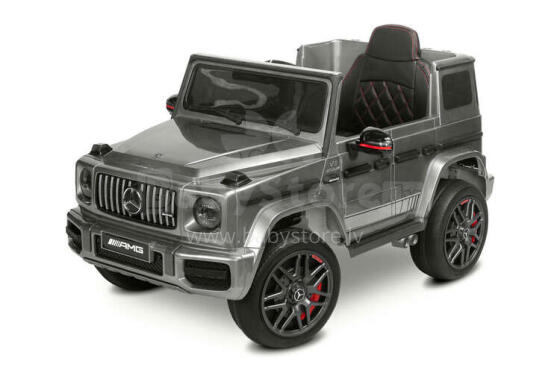 BATTERY RIDE-ON VEHICLE MERCEDES BENZ G63 AMG SILVER