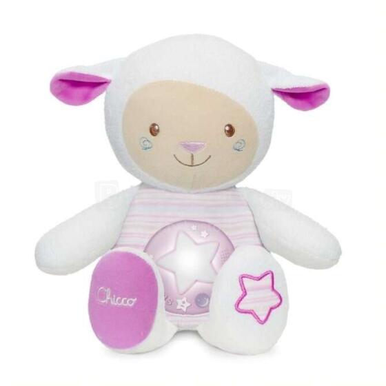 074365 SHEEP WITH NIGHT LIGHT PINK 