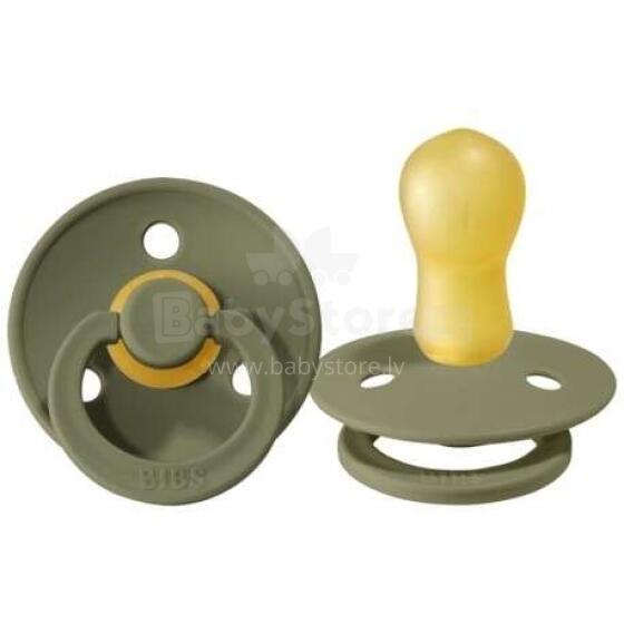 200275 PACIFIER BIBS OLIVE 6+ (M)