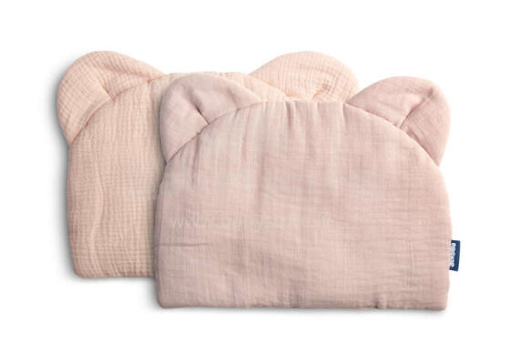 Muslin pushchair pillow – PINK