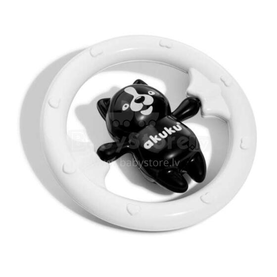 AKUKU Art.A0467 BLACK/WHITE grabulītis