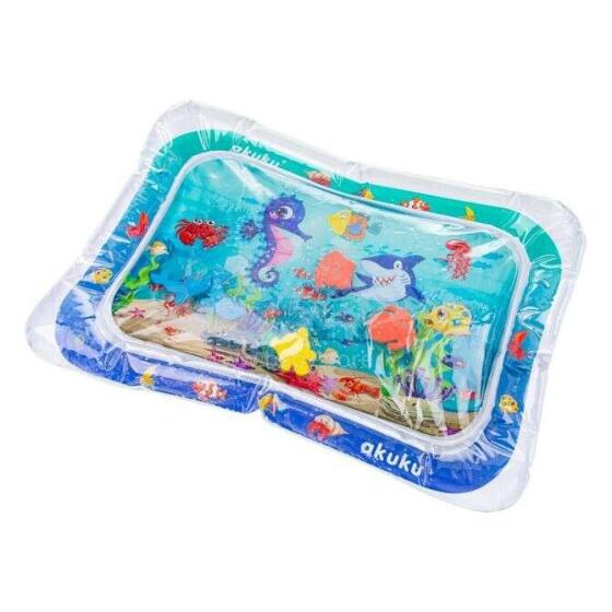 Akuku Mat Art.A0486 Inflatable water play mat for babies 67x49 cm