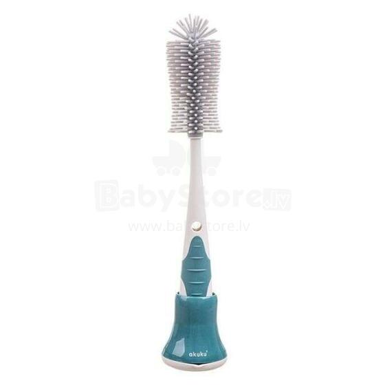 AKUKU Art.A0511 Bottles & teats brush with rack