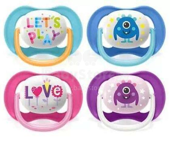 SCF080/10 PACIFIER ULTRA AIR 6-18 MIX
