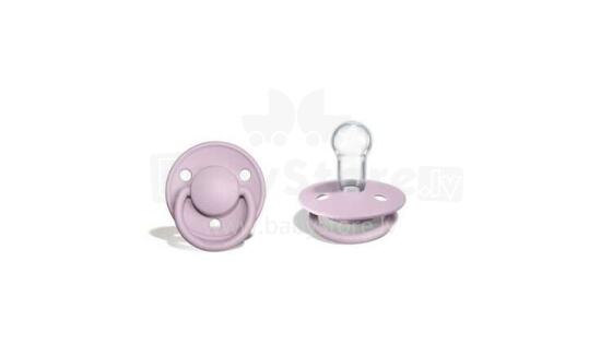 1010267 silicone pacifer DUSKY LILAC 0-36 DE LUX