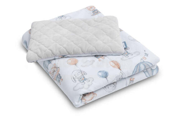 COT SET FLIGHT IN CLOUDS PLUSH KARO