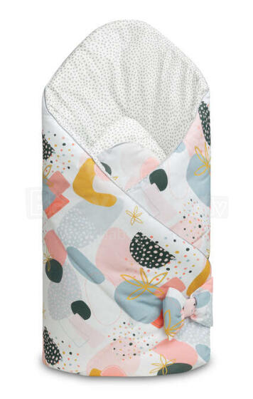 CONE ABSTRACT GRAY DOTS 75x75